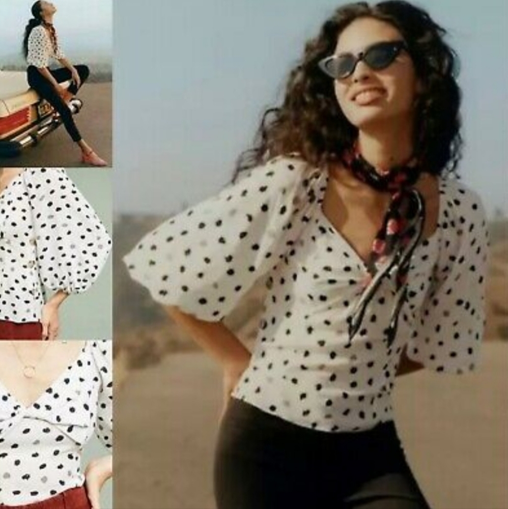 Anthropologie Ranna Gill Francoise top - women's size S